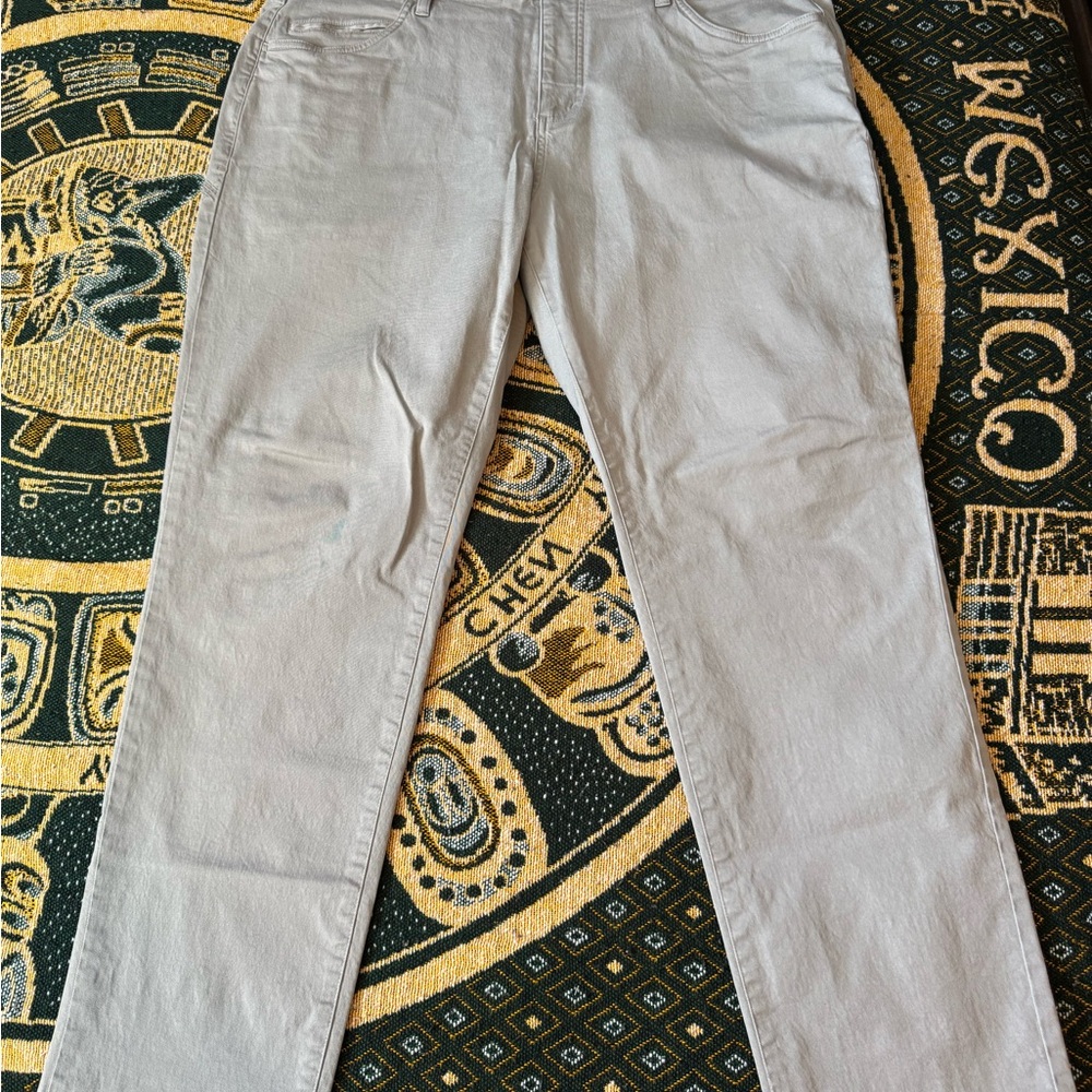 Rhône Men’s Performance Pants Size 38 Beige Athletic Casual Stretch Chino